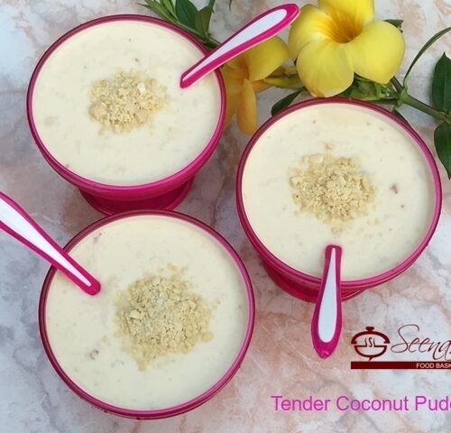 Tender Coconut Pudding. -