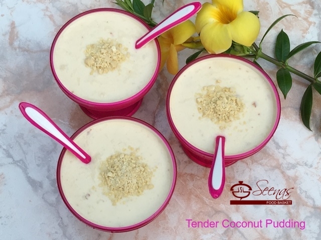 Tender Coconut Pudding. -